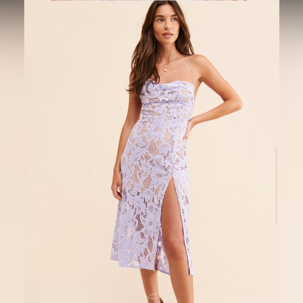 For Love and Lemons Rosemary Midi Dress